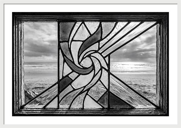 Beach Glass Window Mosaic
