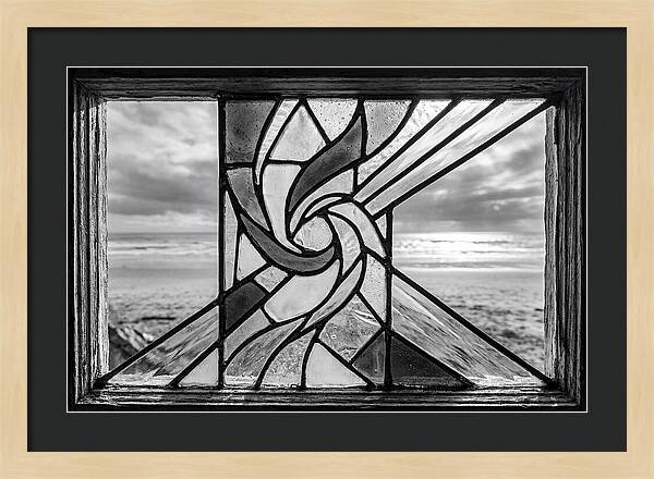 Beach Glass Window Mosaic