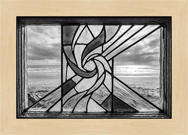 Beach Glass Window Mosaic