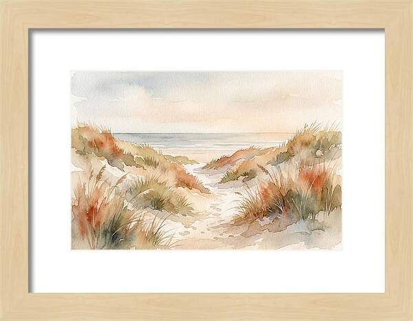 Beach Grass Dune Pathway
