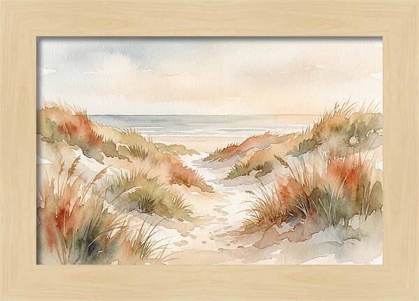 Beach Grass Dune Pathway