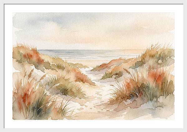 Beach Grass Dune Pathway