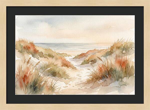 Beach Grass Dune Pathway
