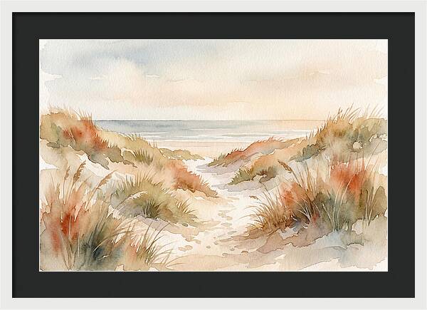 Beach Grass Dune Pathway