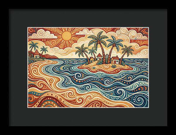 Beach Island Serenity