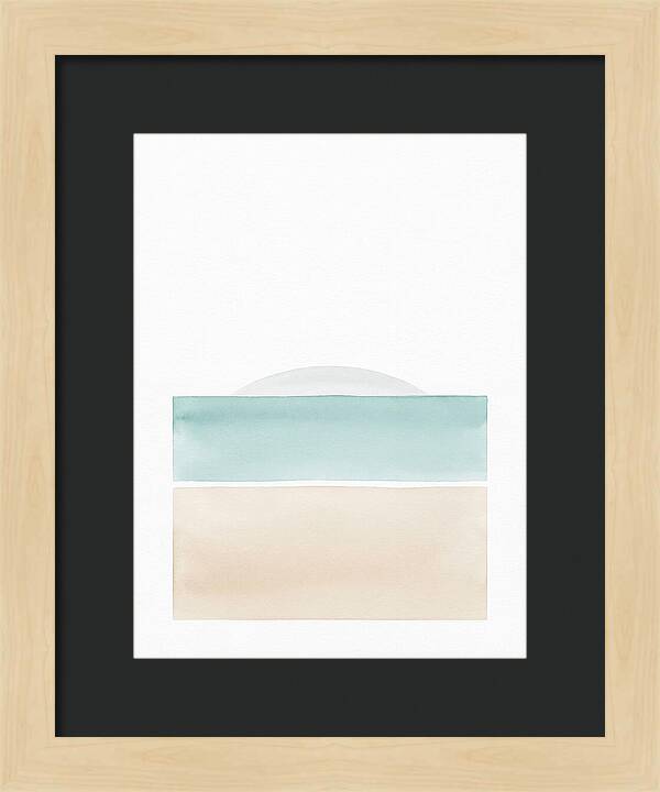Beach Landscape Serenity