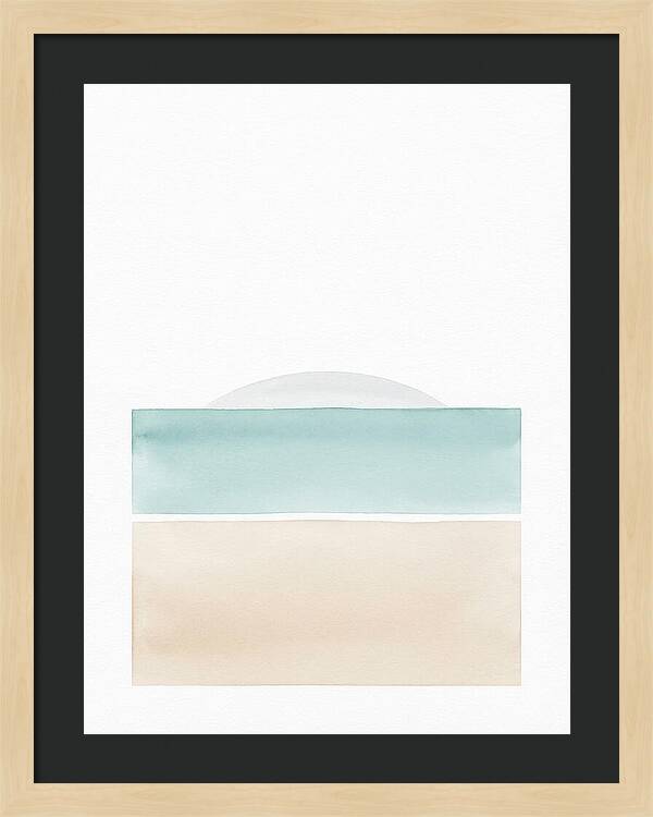 Beach Landscape Serenity