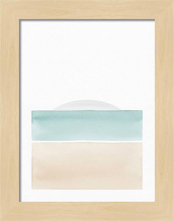 Beach Landscape Serenity