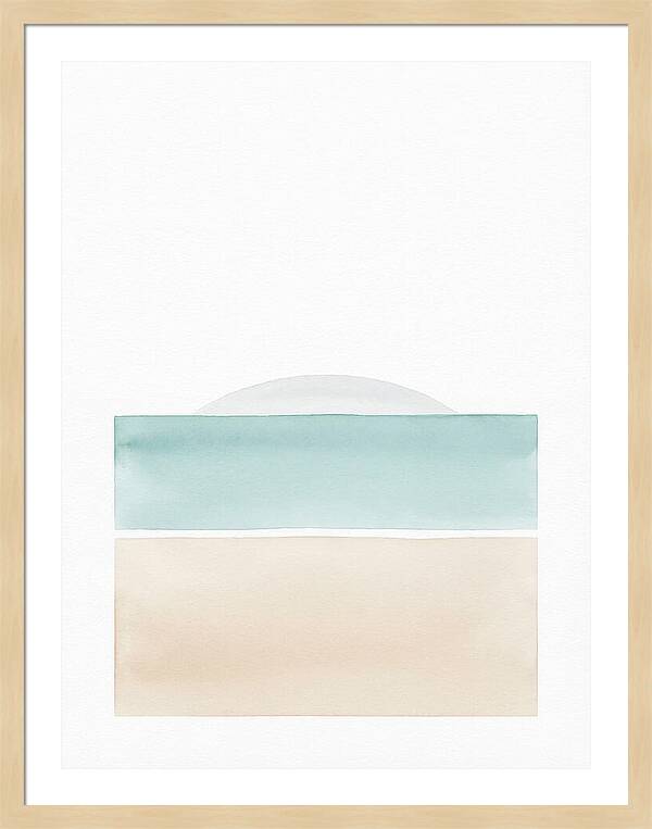 Beach Landscape Serenity