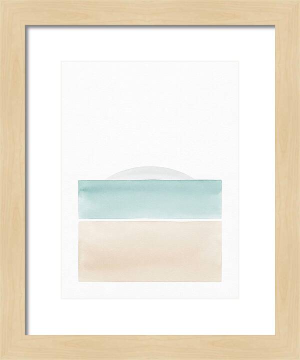 Beach Landscape Serenity