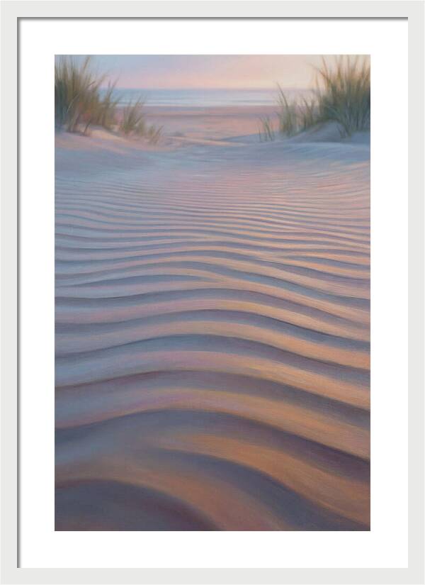 Beach Serenity At Dusk
