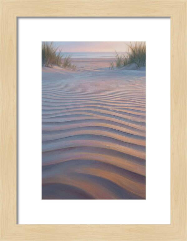Beach Serenity At Dusk