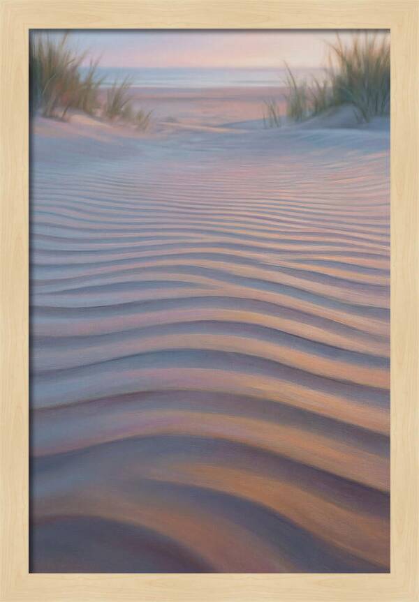 Beach Serenity At Dusk