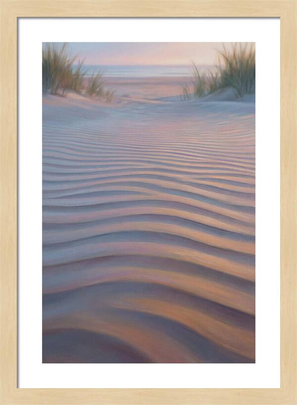 Beach Serenity At Dusk