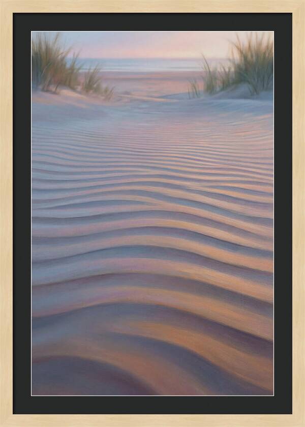Beach Serenity At Dusk