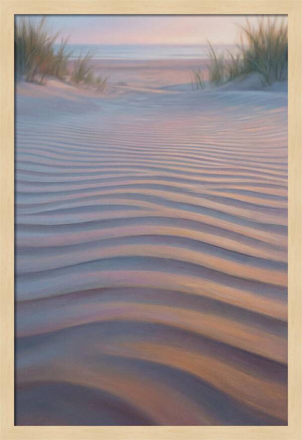 Beach Serenity At Dusk