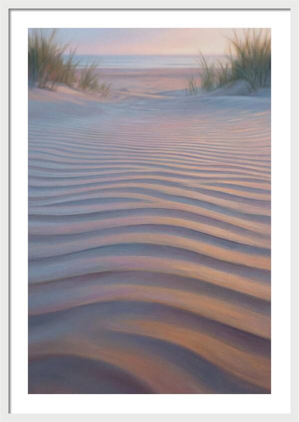 Beach Serenity At Dusk