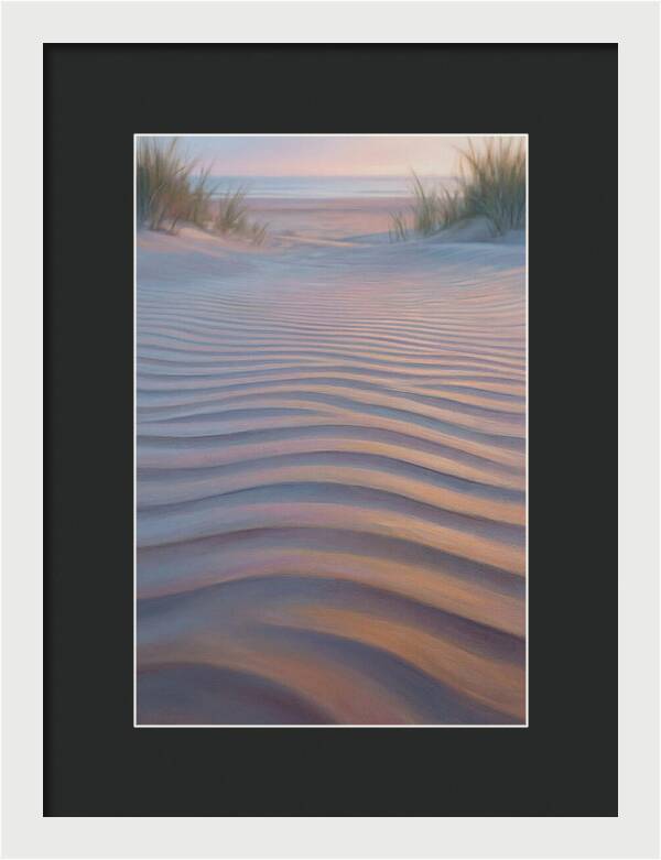 Beach Serenity At Dusk