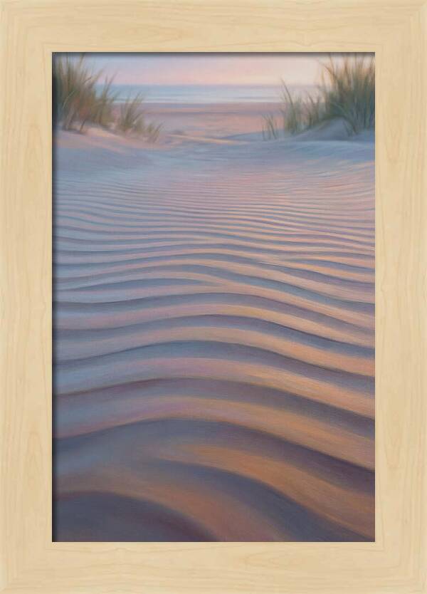 Beach Serenity At Dusk