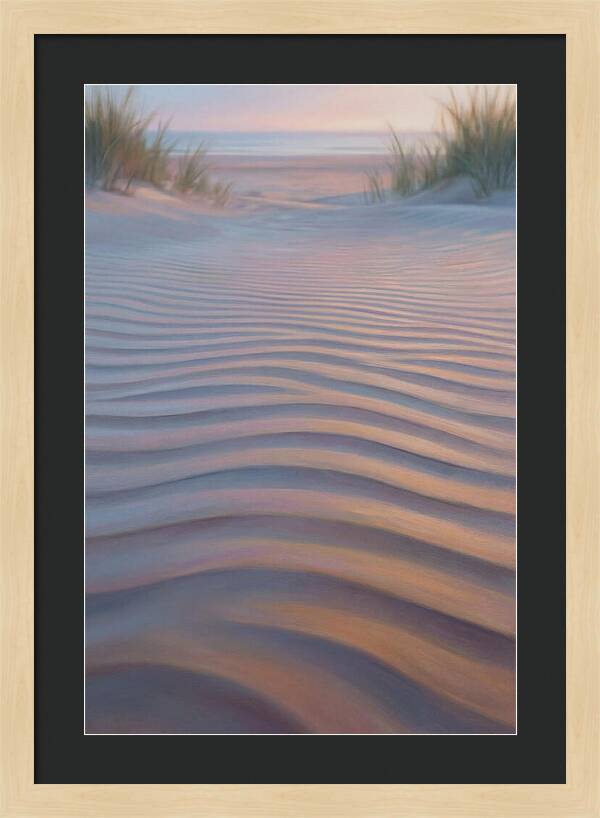 Beach Serenity At Dusk