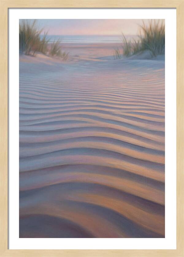 Beach Serenity At Dusk