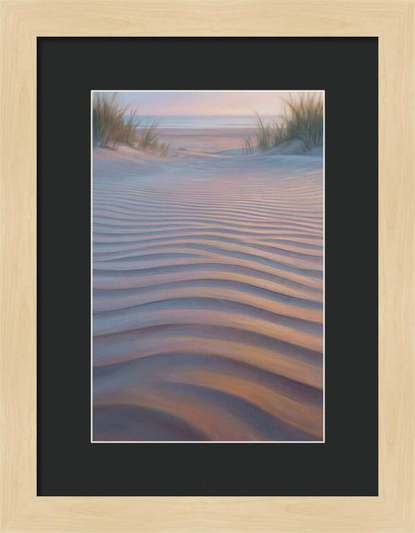 Beach Serenity At Dusk