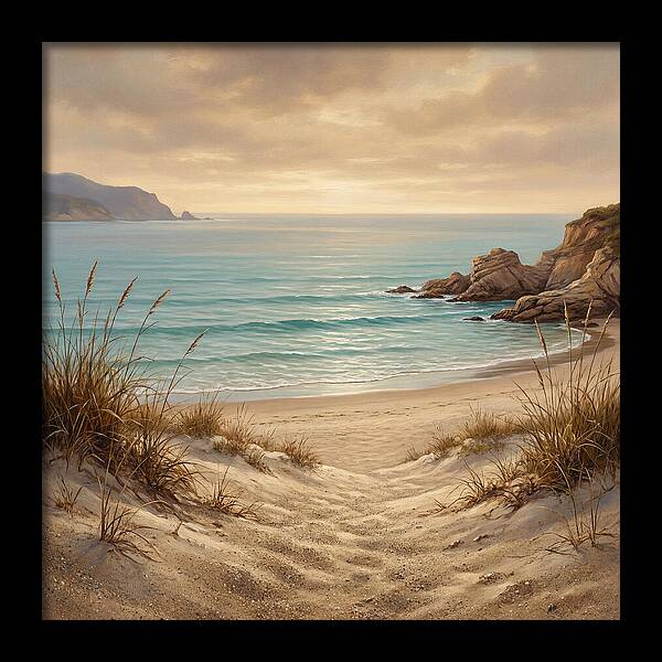 Beach Serenity At Dusk