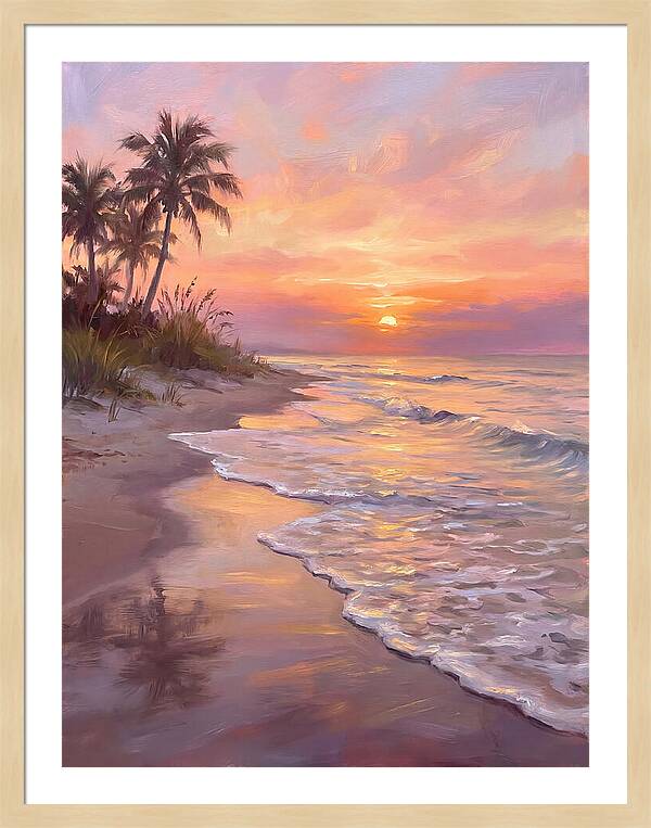 Beach Sunrise Serenity