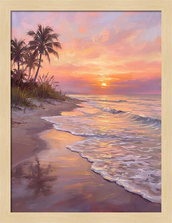 Beach Sunrise Serenity