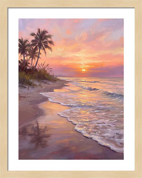 Beach Sunrise Serenity