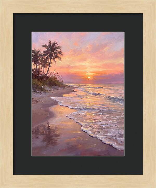 Beach Sunrise Serenity