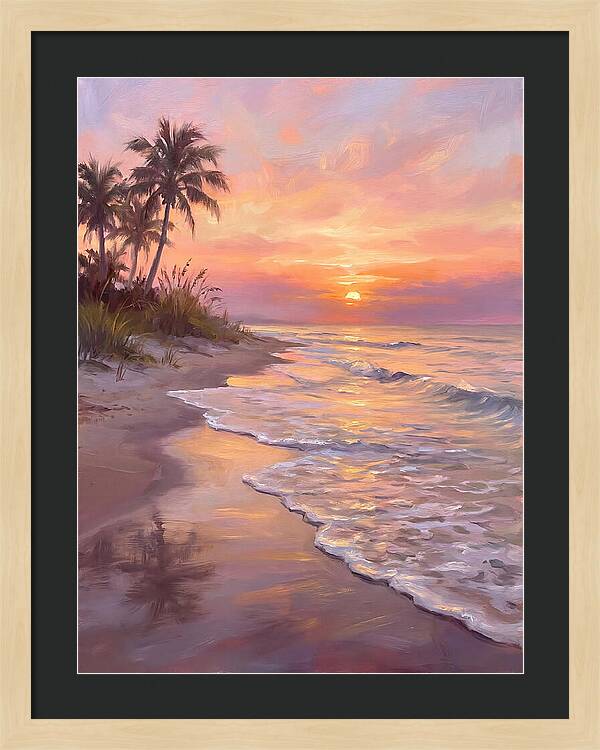 Beach Sunrise Serenity