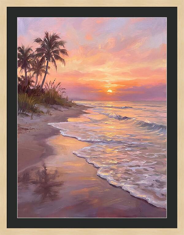 Beach Sunrise Serenity