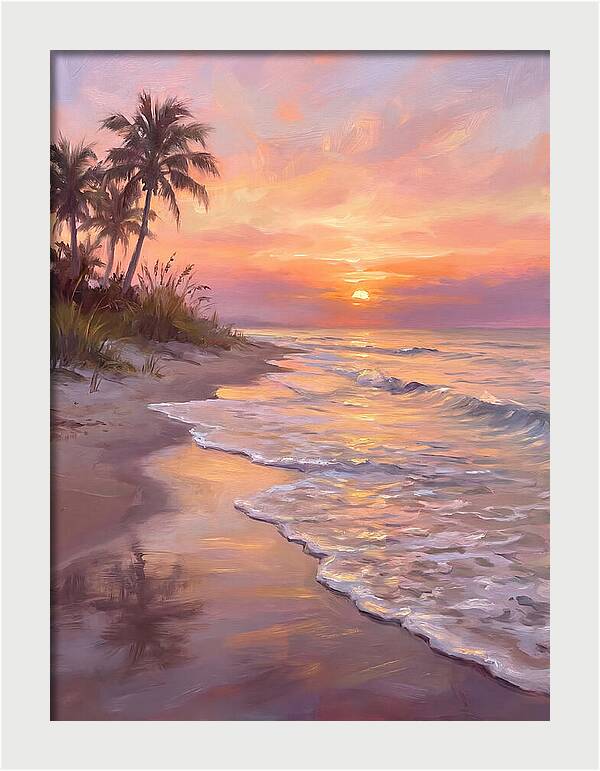 Beach Sunrise Serenity