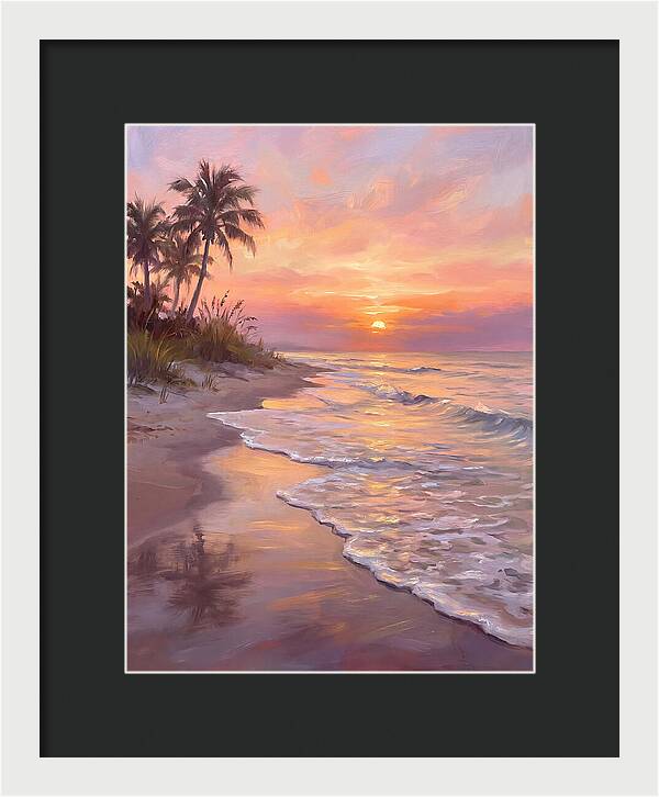 Beach Sunrise Serenity
