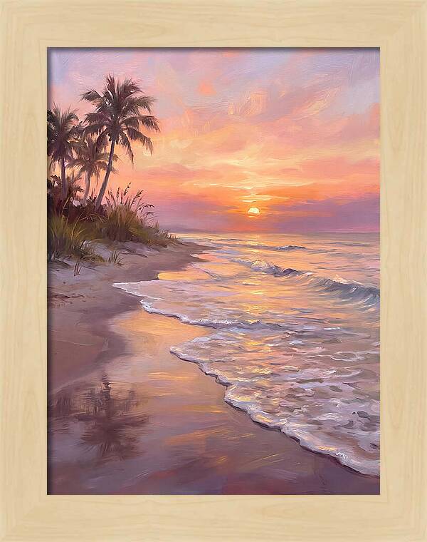 Beach Sunrise Serenity