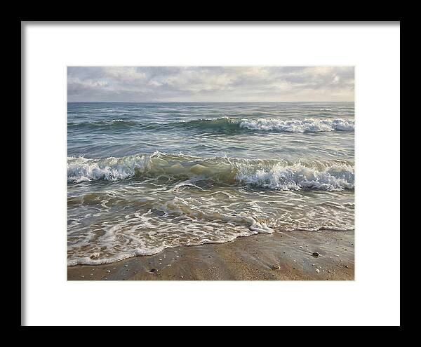 Beach Waves At Dawn