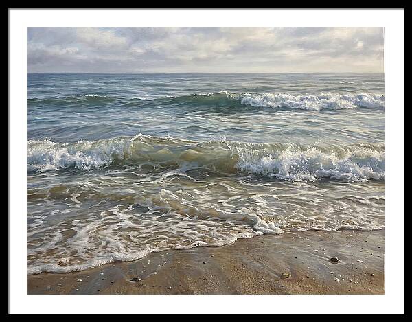 Beach Waves At Dawn