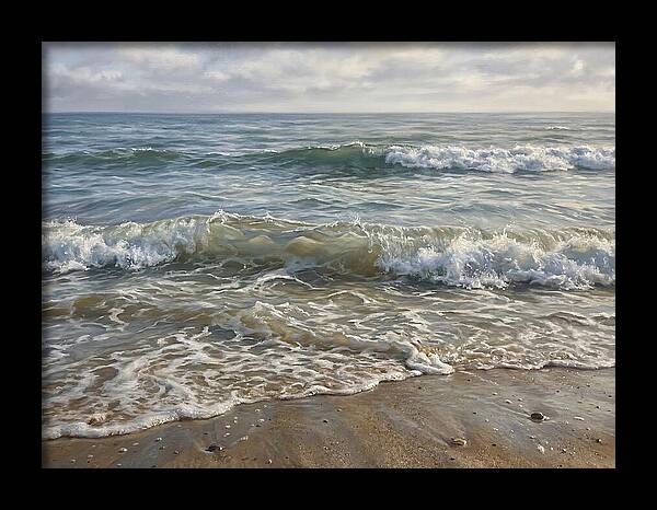 Beach Waves At Dawn