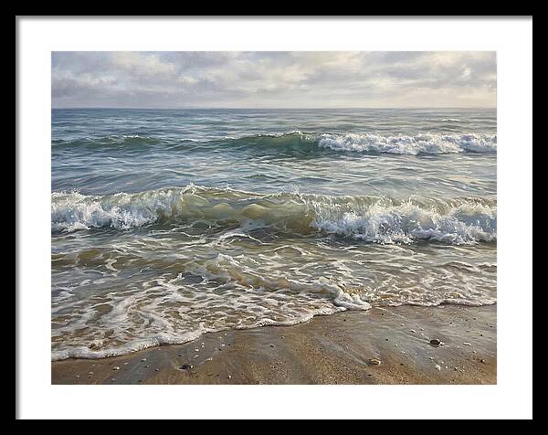 Beach Waves At Dawn