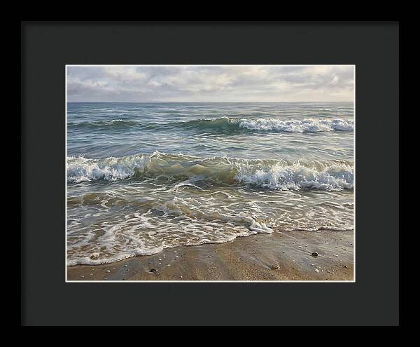 Beach Waves At Dawn