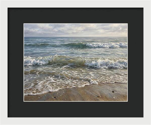 Beach Waves At Dawn