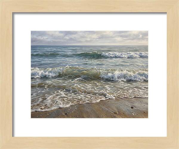 Beach Waves At Dawn