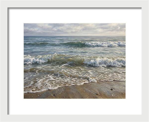 Beach Waves At Dawn