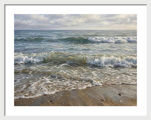Beach Waves At Dawn