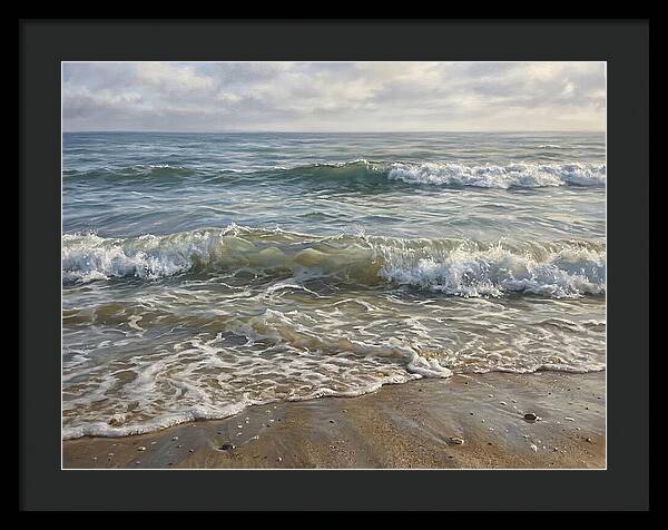 Beach Waves At Dawn