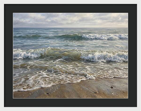 Beach Waves At Dawn