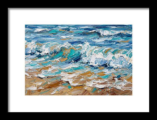 Beach Waves In Motion
