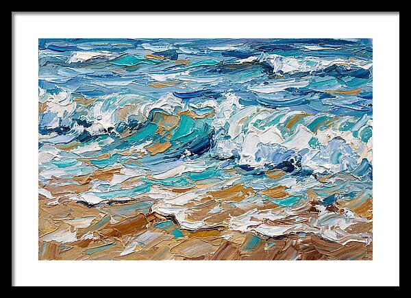 Beach Waves In Motion