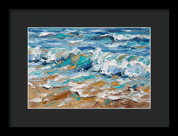 Beach Waves In Motion